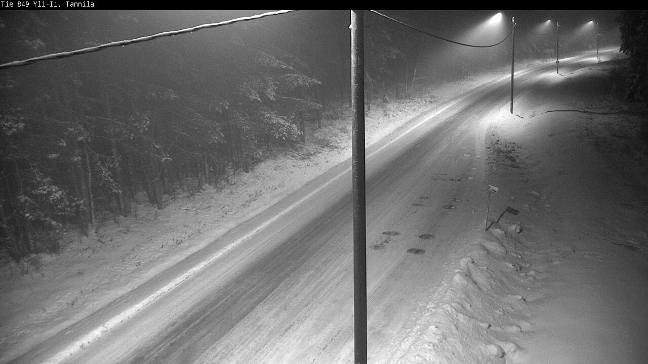 Weather Camera Image Road 849 Yli-Ii, Tannila, Oulu, Pohjois-Pohjanmaa