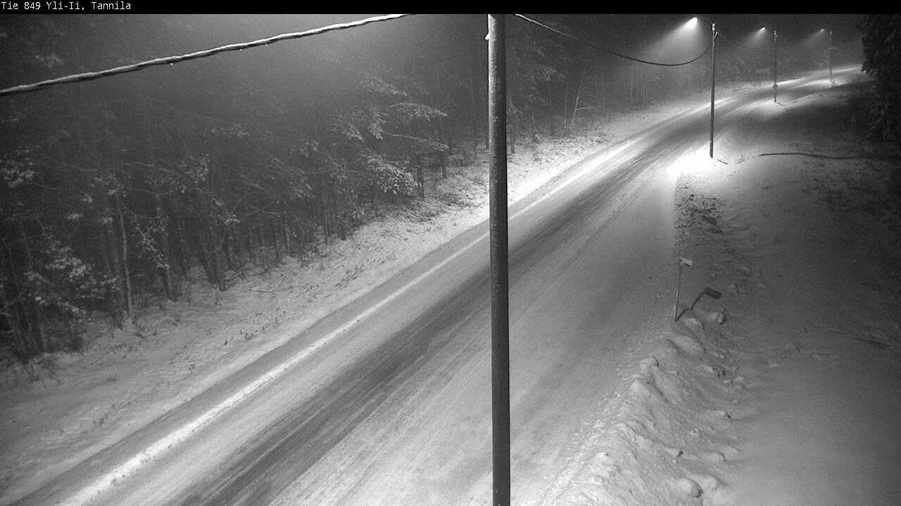 Weather Camera Image Road 849 Yli-Ii, Tannila, Oulu, Pohjois-Pohjanmaa