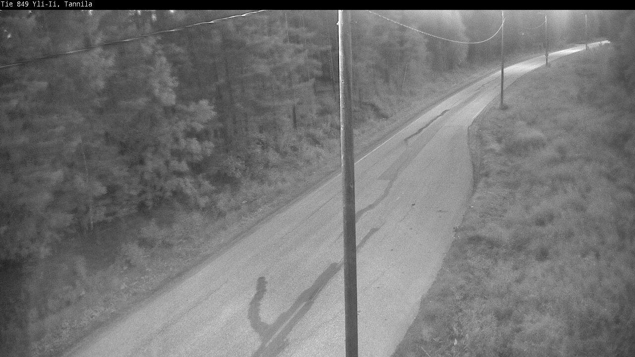 Weather Camera Image Väg 849 Yli-Ii, Tannila, Oulu, Pohjois-Pohjanmaa
