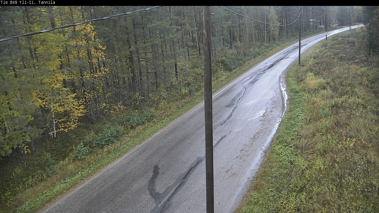 Weather Camera Image Road 849 Yli-Ii, Tannila, Oulu, Pohjois-Pohjanmaa