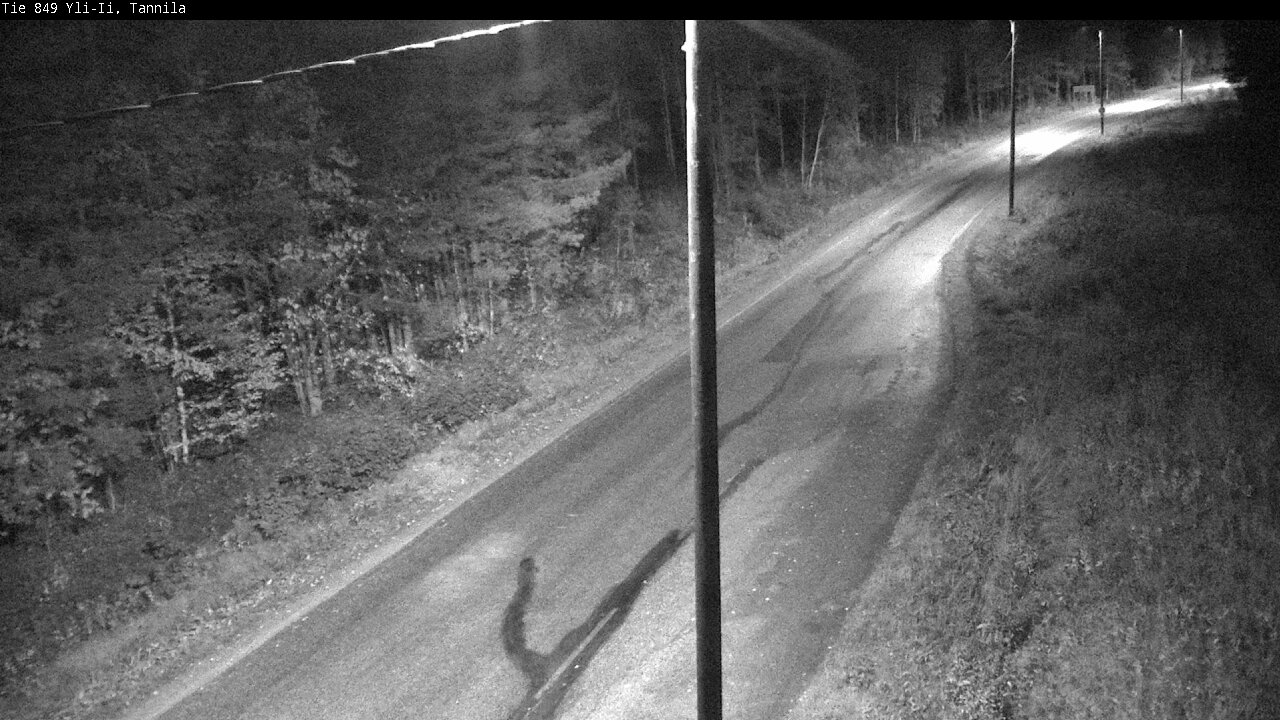 Weather Camera Image Road 849 Yli-Ii, Tannila, Oulu, Pohjois-Pohjanmaa