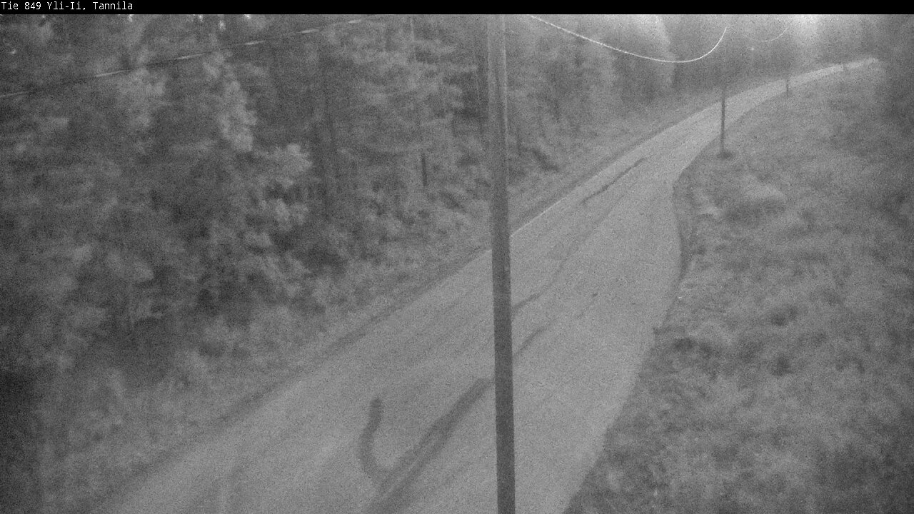 Weather Camera Image Väg 849 Yli-Ii, Tannila, Oulu, Pohjois-Pohjanmaa