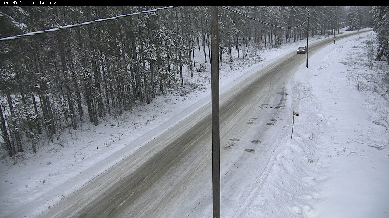 Weather Camera Image Road 849 Yli-Ii, Tannila, Oulu, Pohjois-Pohjanmaa