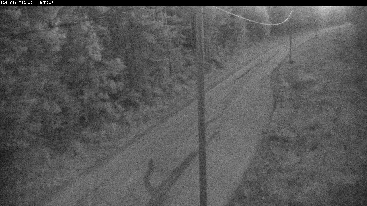 Weather Camera Image Väg 849 Yli-Ii, Tannila, Oulu, Pohjois-Pohjanmaa