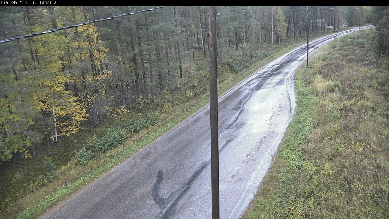 Weather Camera Image Road 849 Yli-Ii, Tannila, Oulu, Pohjois-Pohjanmaa