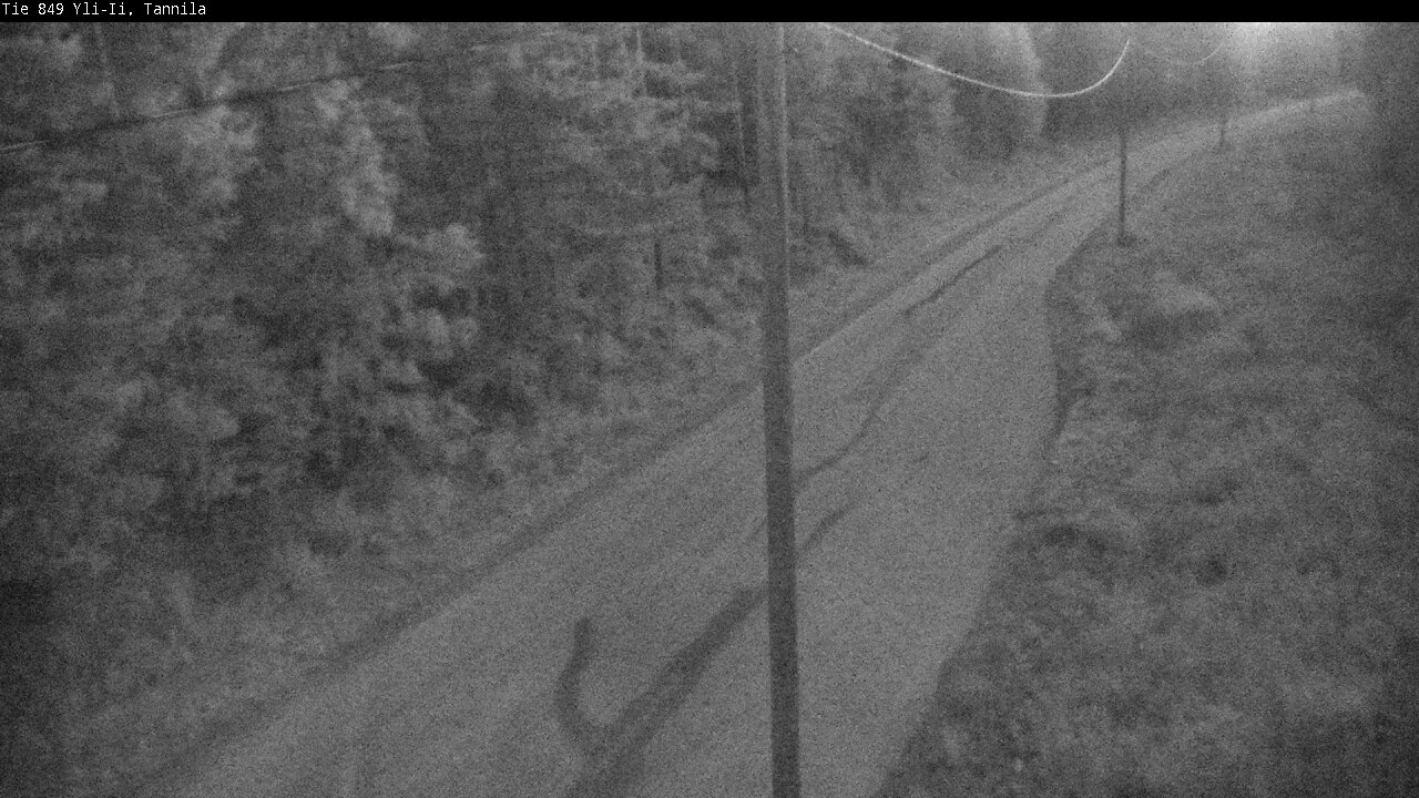 Weather Camera Image Väg 849 Yli-Ii, Tannila, Oulu, Pohjois-Pohjanmaa