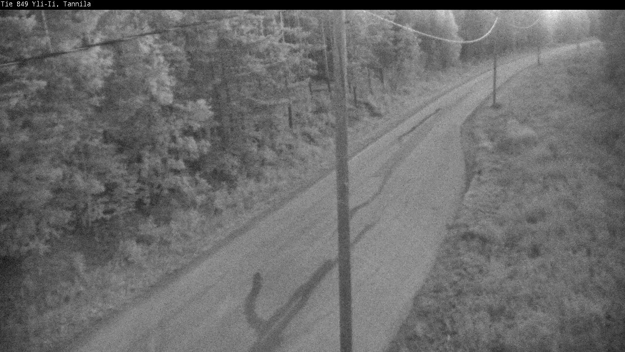 Weather Camera Image Väg 849 Yli-Ii, Tannila, Oulu, Pohjois-Pohjanmaa