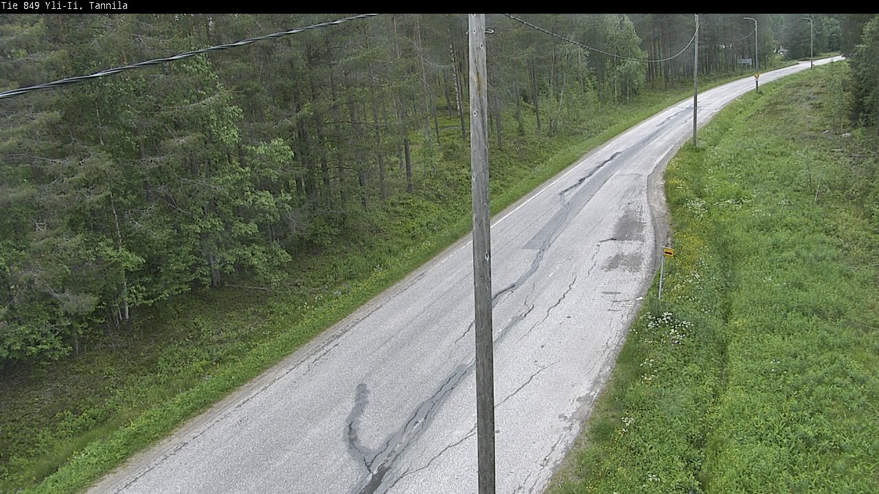 Kelikamerat Kuva Tie 849 Yli-Ii, Tannila, Oulu, Pohjois-Pohjanmaa