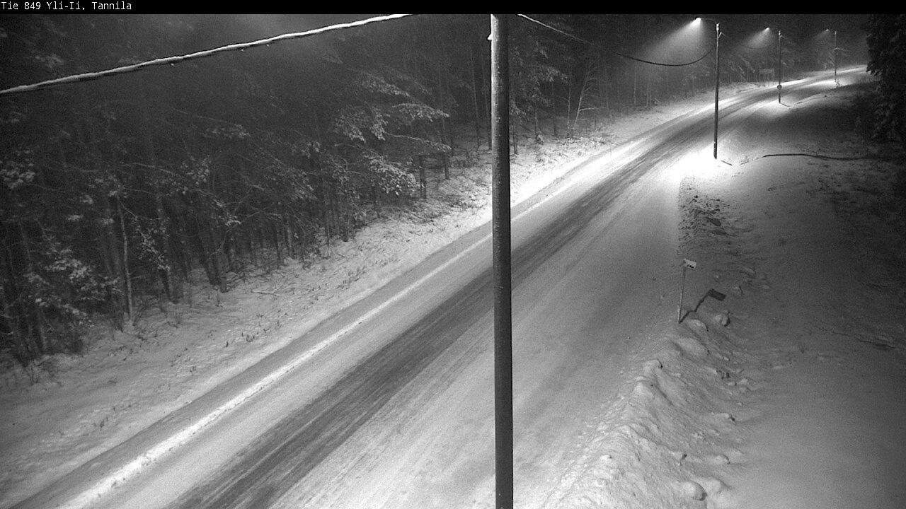 Weather Camera Image Road 849 Yli-Ii, Tannila, Oulu, Pohjois-Pohjanmaa