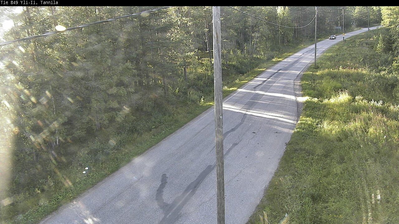 Weather Camera Image Väg 849 Yli-Ii, Tannila, Oulu, Pohjois-Pohjanmaa