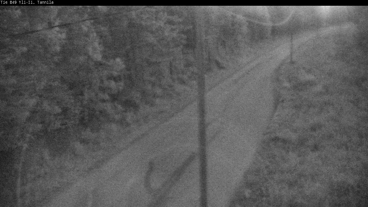 Weather Camera Image Väg 849 Yli-Ii, Tannila, Oulu, Pohjois-Pohjanmaa