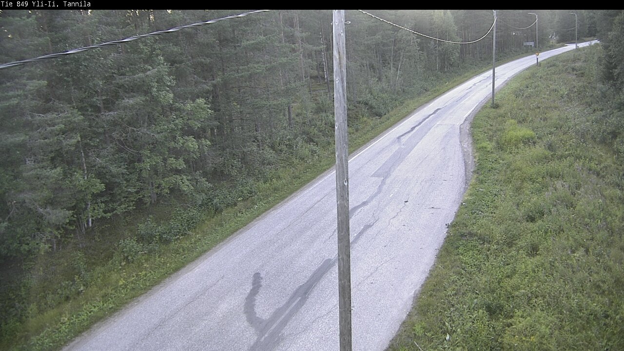 Weather Camera Image Väg 849 Yli-Ii, Tannila, Oulu, Pohjois-Pohjanmaa