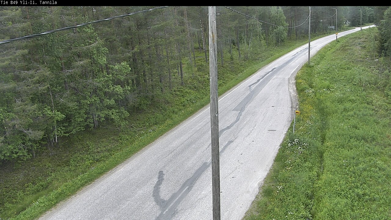 Kelikamerat Kuva Tie 849 Yli-Ii, Tannila, Oulu, Pohjois-Pohjanmaa
