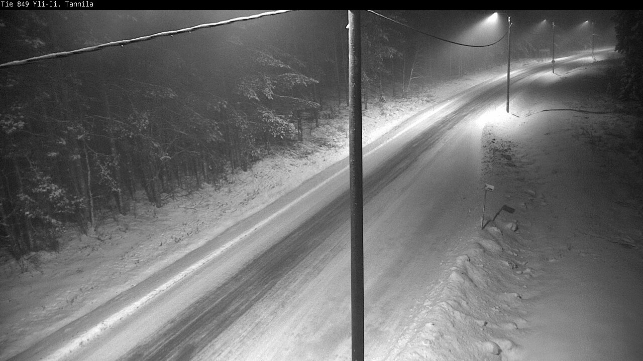 Weather Camera Image Road 849 Yli-Ii, Tannila, Oulu, Pohjois-Pohjanmaa