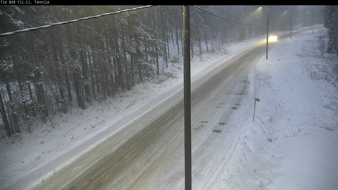 Weather Camera Image Road 849 Yli-Ii, Tannila, Oulu, Pohjois-Pohjanmaa