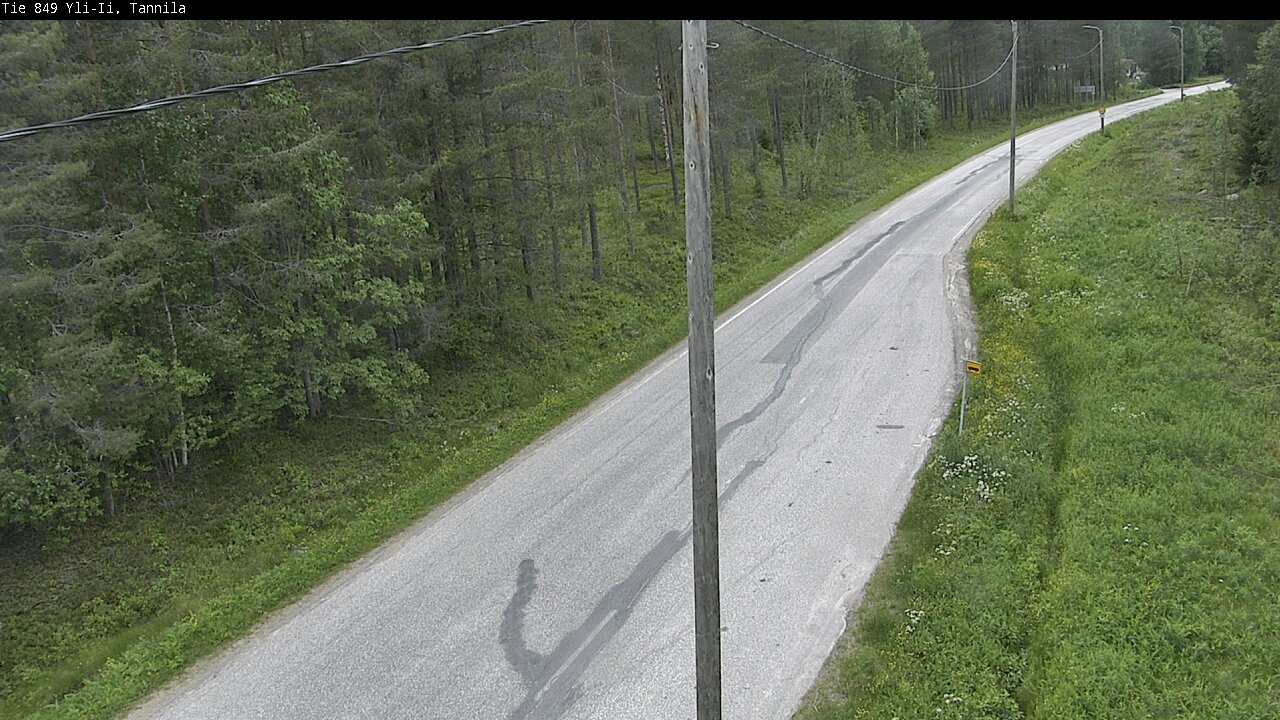 Weather Camera Image Road 849 Yli-Ii, Tannila, Oulu, Pohjois-Pohjanmaa