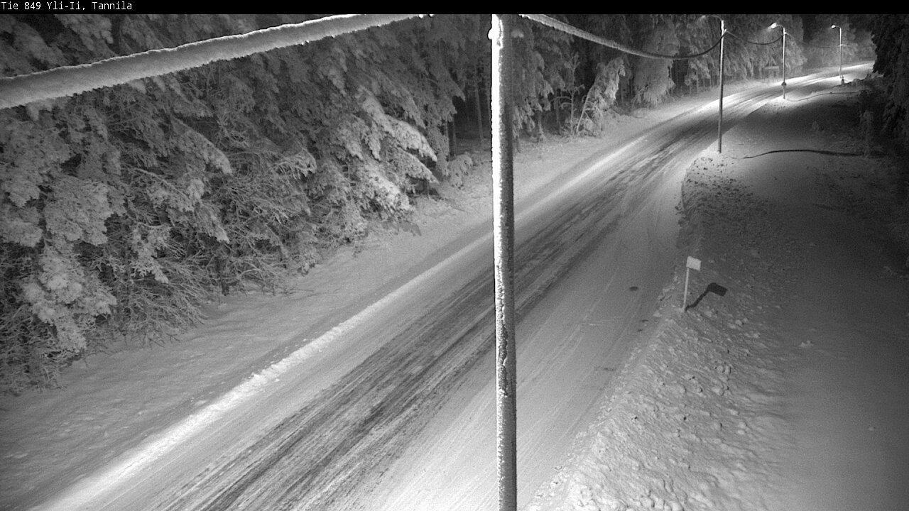 Weather Camera Image Road 849 Yli-Ii, Tannila, Oulu, Pohjois-Pohjanmaa