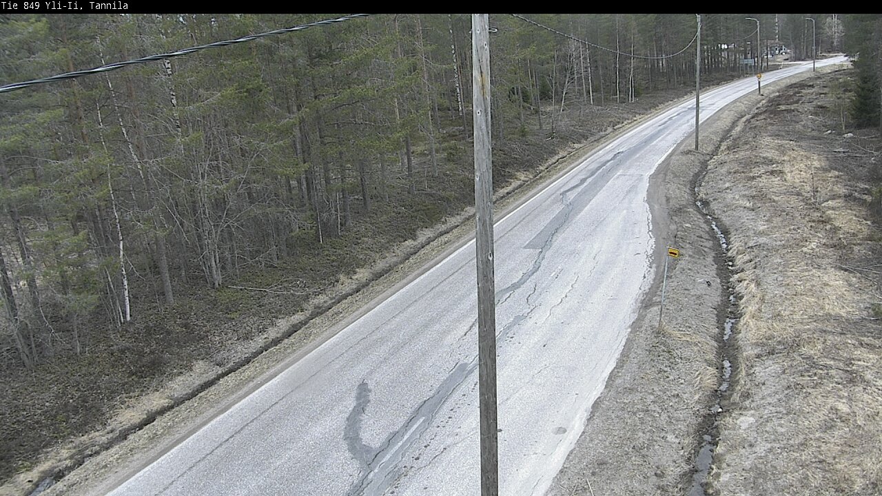 Weather Camera Image Road 849 Yli-Ii, Tannila, Oulu, Pohjois-Pohjanmaa