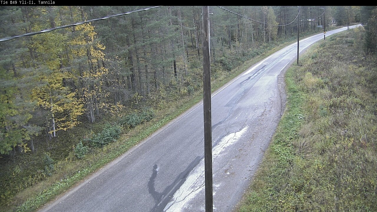 Weather Camera Image Road 849 Yli-Ii, Tannila, Oulu, Pohjois-Pohjanmaa