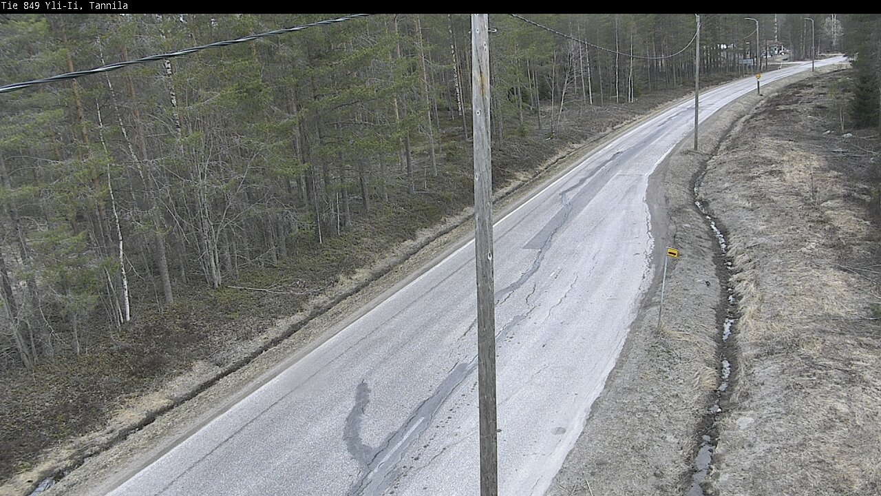 Weather Camera Image Road 849 Yli-Ii, Tannila, Oulu, Pohjois-Pohjanmaa