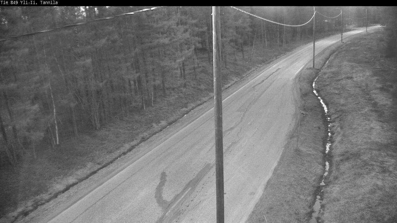 Weather Camera Image Väg 849 Yli-Ii, Tannila, Oulu, Pohjois-Pohjanmaa