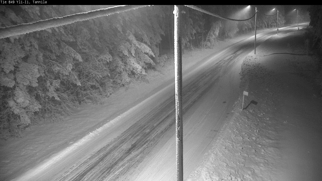 Weather Camera Image Road 849 Yli-Ii, Tannila, Oulu, Pohjois-Pohjanmaa