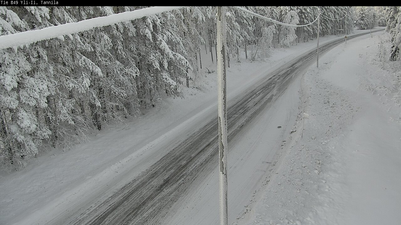 Weather Camera Image Road 849 Yli-Ii, Tannila, Oulu, Pohjois-Pohjanmaa