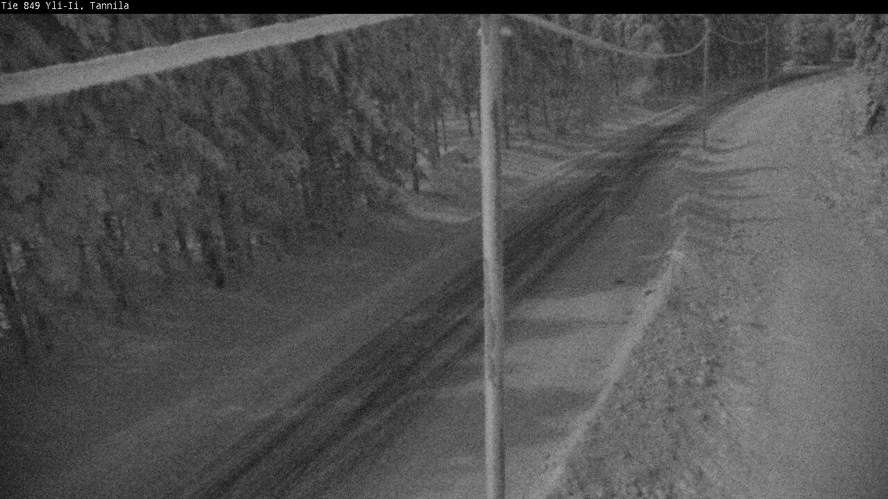 Weather Camera Image Road 849 Yli-Ii, Tannila, Oulu, Pohjois-Pohjanmaa