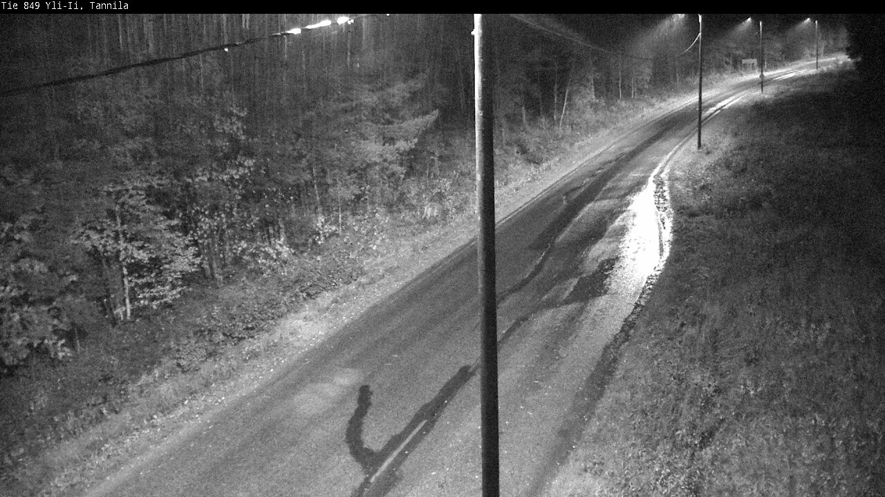 Weather Camera Image Road 849 Yli-Ii, Tannila, Oulu, Pohjois-Pohjanmaa