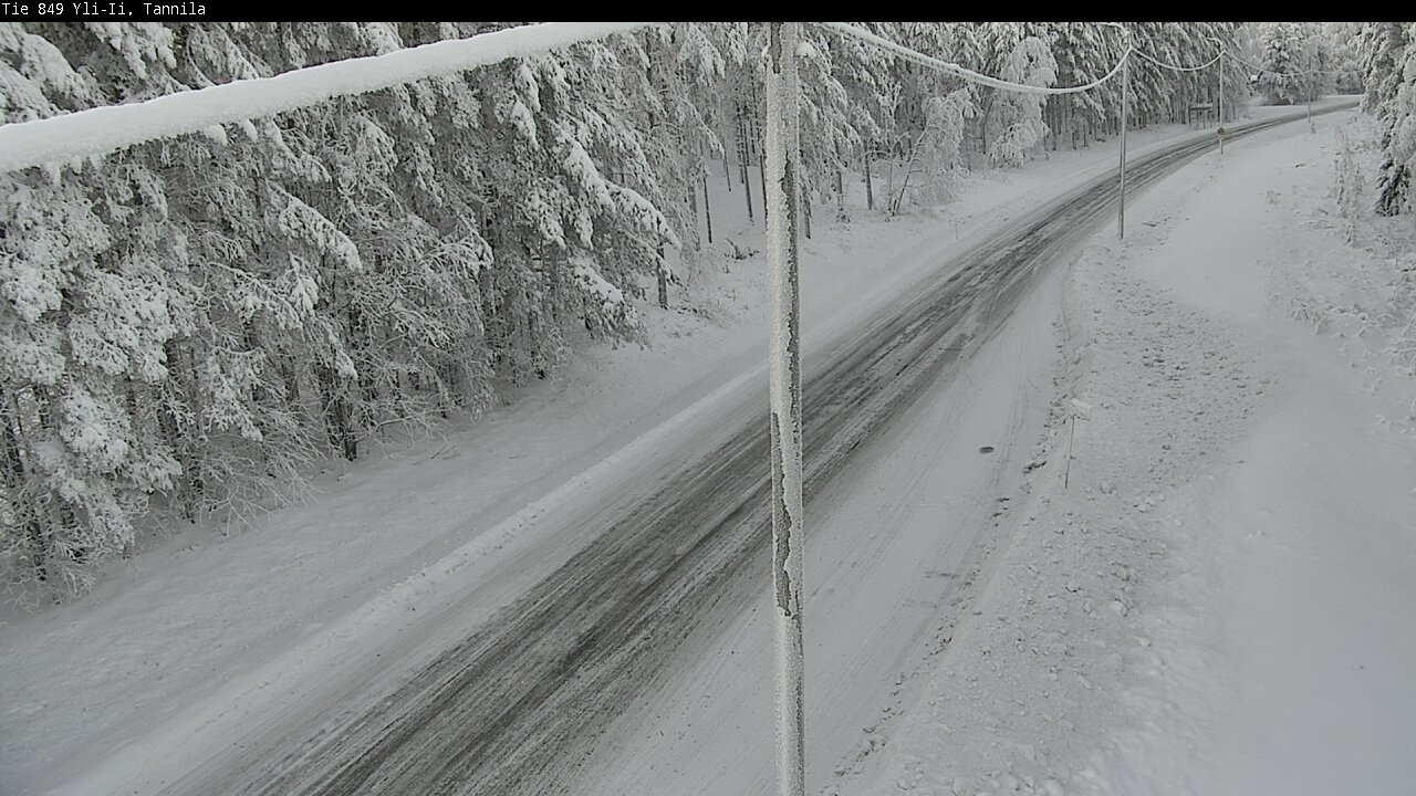 Weather Camera Image Road 849 Yli-Ii, Tannila, Oulu, Pohjois-Pohjanmaa