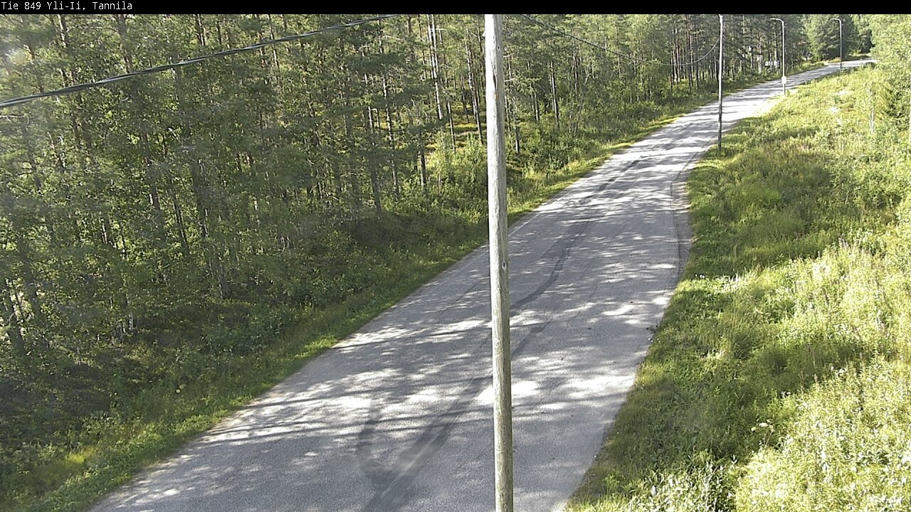 Weather Camera Image Väg 849 Yli-Ii, Tannila, Oulu, Pohjois-Pohjanmaa