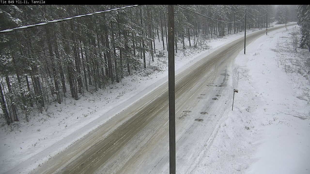 Weather Camera Image Road 849 Yli-Ii, Tannila, Oulu, Pohjois-Pohjanmaa