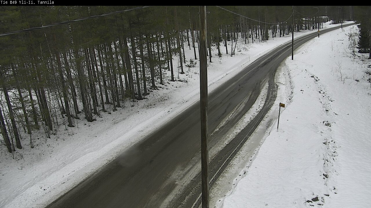 Weather Camera Image Road 849 Yli-Ii, Tannila, Oulu, Pohjois-Pohjanmaa
