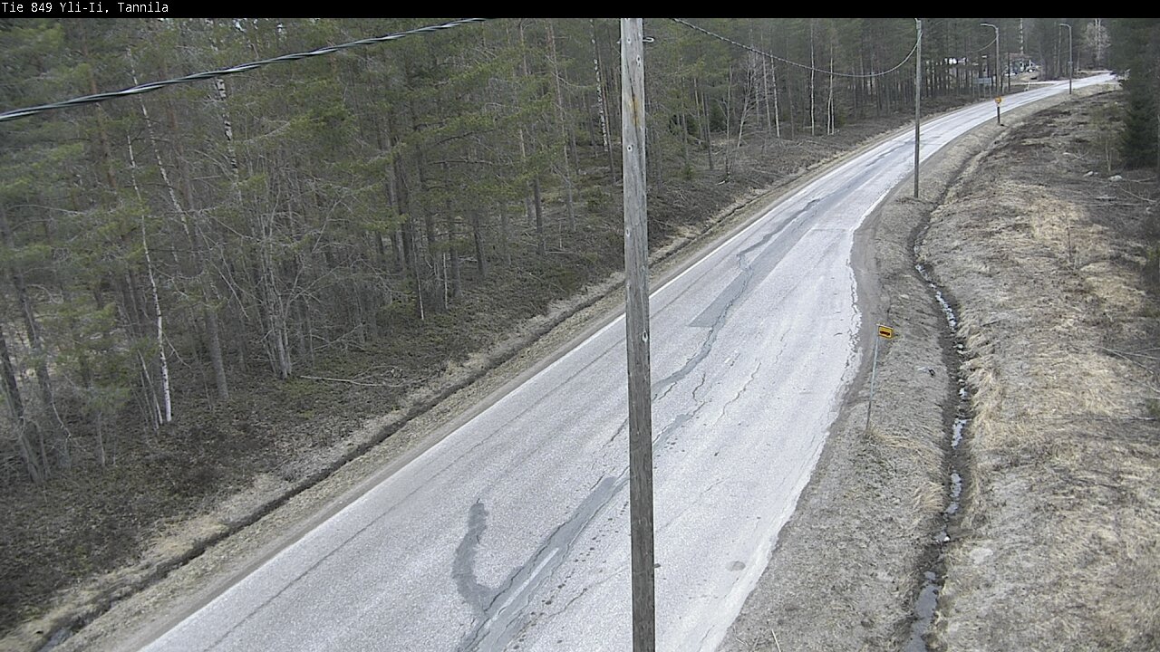 Weather Camera Image Road 849 Yli-Ii, Tannila, Oulu, Pohjois-Pohjanmaa