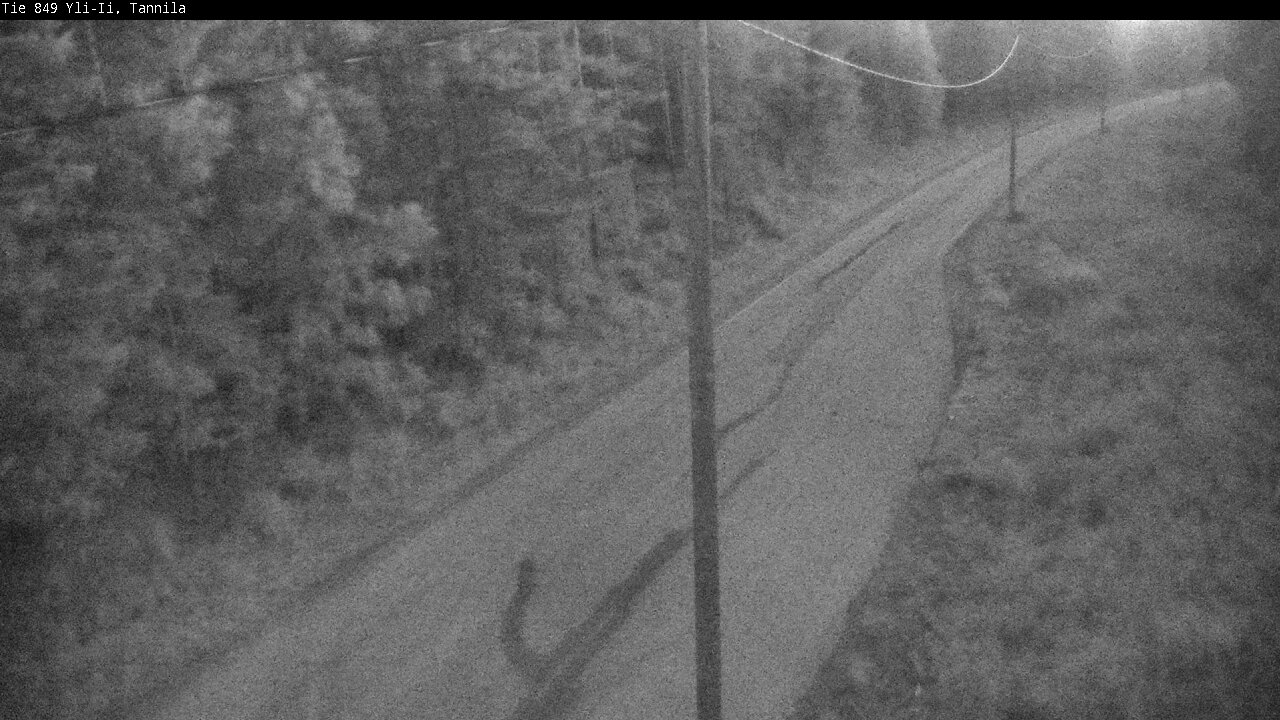 Weather Camera Image Väg 849 Yli-Ii, Tannila, Oulu, Pohjois-Pohjanmaa