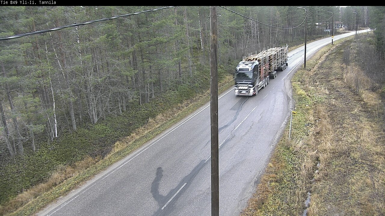 Kelikamerat Kuva Tie 849 Yli-Ii, Tannila, Oulu, Pohjois-Pohjanmaa