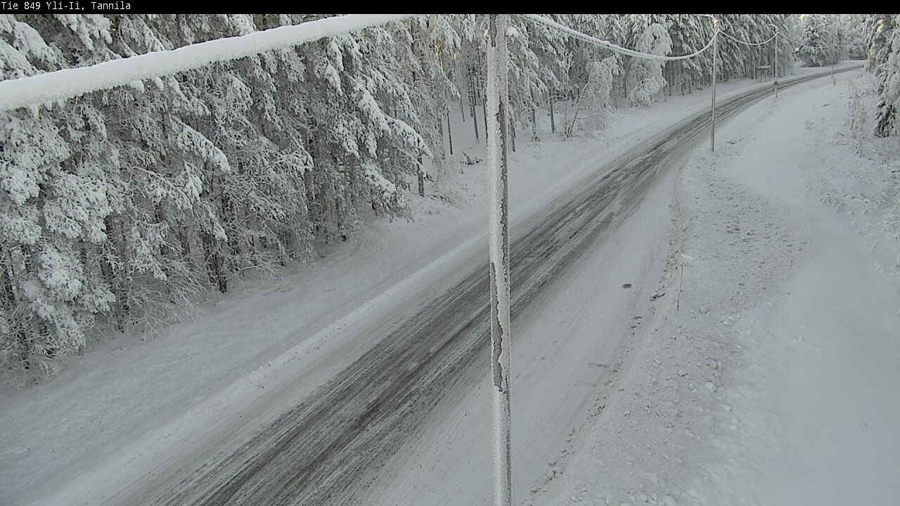 Weather Camera Image Road 849 Yli-Ii, Tannila, Oulu, Pohjois-Pohjanmaa