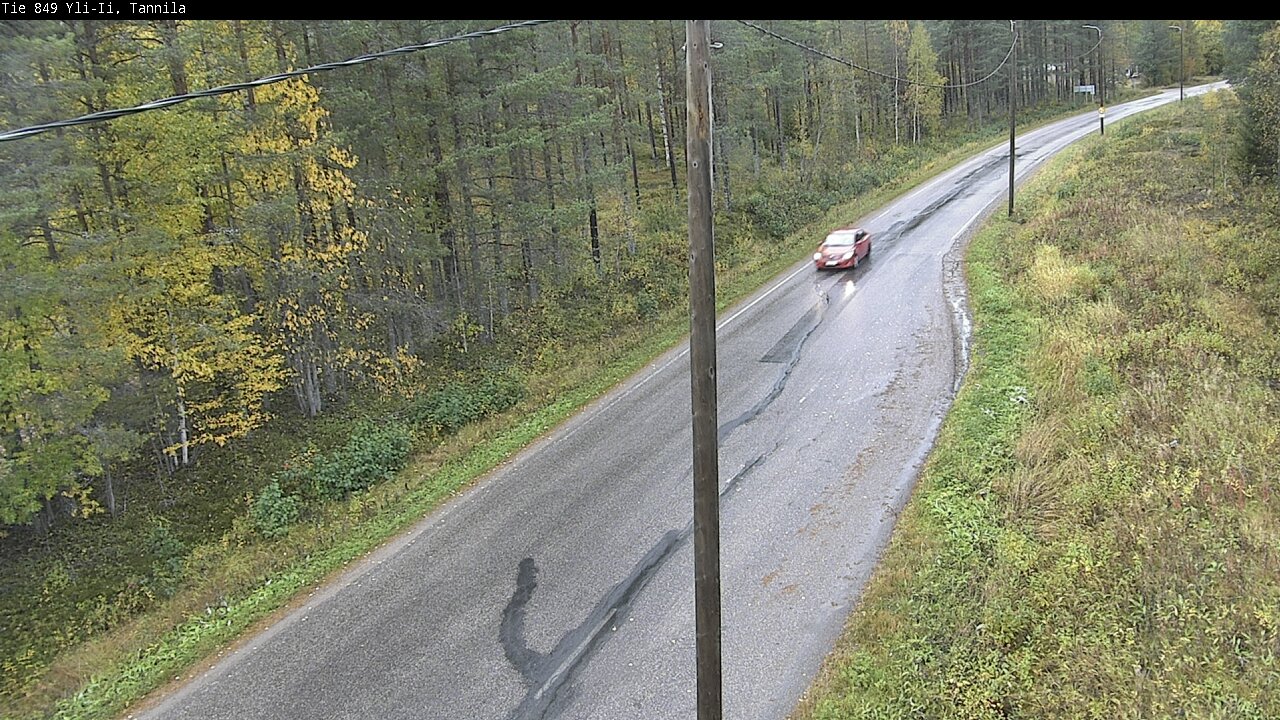 Weather Camera Image Road 849 Yli-Ii, Tannila, Oulu, Pohjois-Pohjanmaa