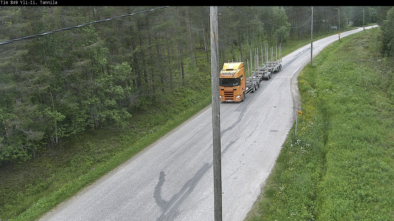 Kelikamerat Kuva Tie 849 Yli-Ii, Tannila, Oulu, Pohjois-Pohjanmaa