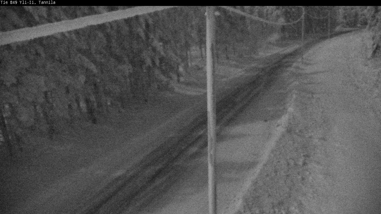 Weather Camera Image Road 849 Yli-Ii, Tannila, Oulu, Pohjois-Pohjanmaa