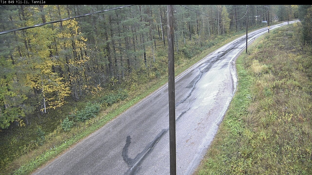 Weather Camera Image Road 849 Yli-Ii, Tannila, Oulu, Pohjois-Pohjanmaa