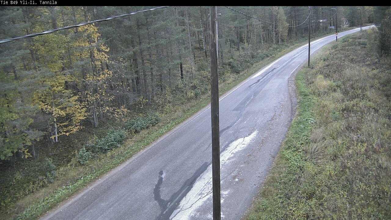 Weather Camera Image Road 849 Yli-Ii, Tannila, Oulu, Pohjois-Pohjanmaa