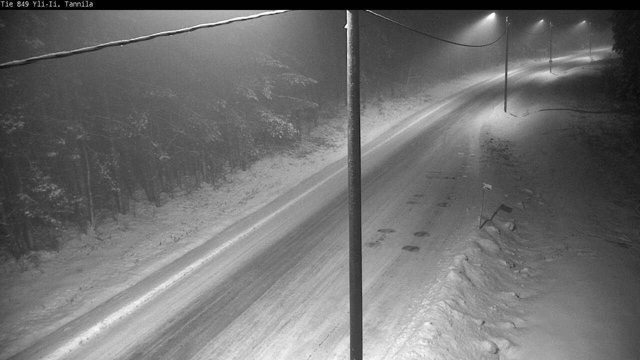 Weather Camera Image Road 849 Yli-Ii, Tannila, Oulu, Pohjois-Pohjanmaa
