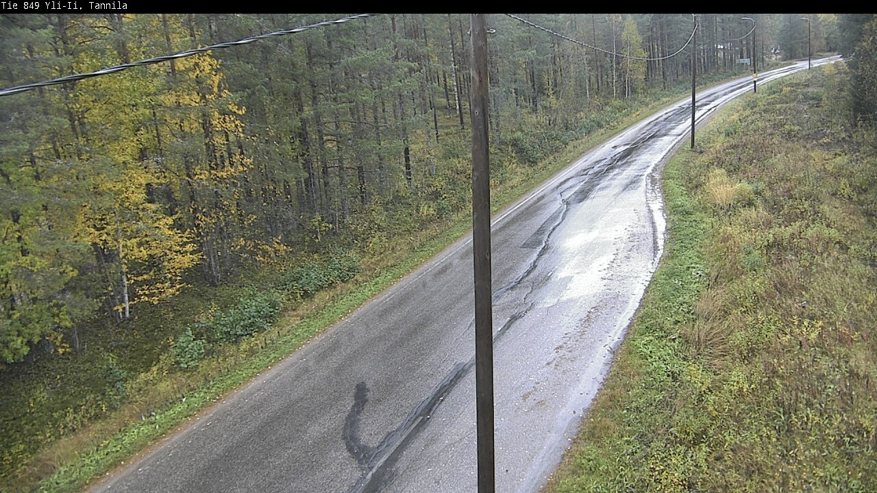 Weather Camera Image Road 849 Yli-Ii, Tannila, Oulu, Pohjois-Pohjanmaa