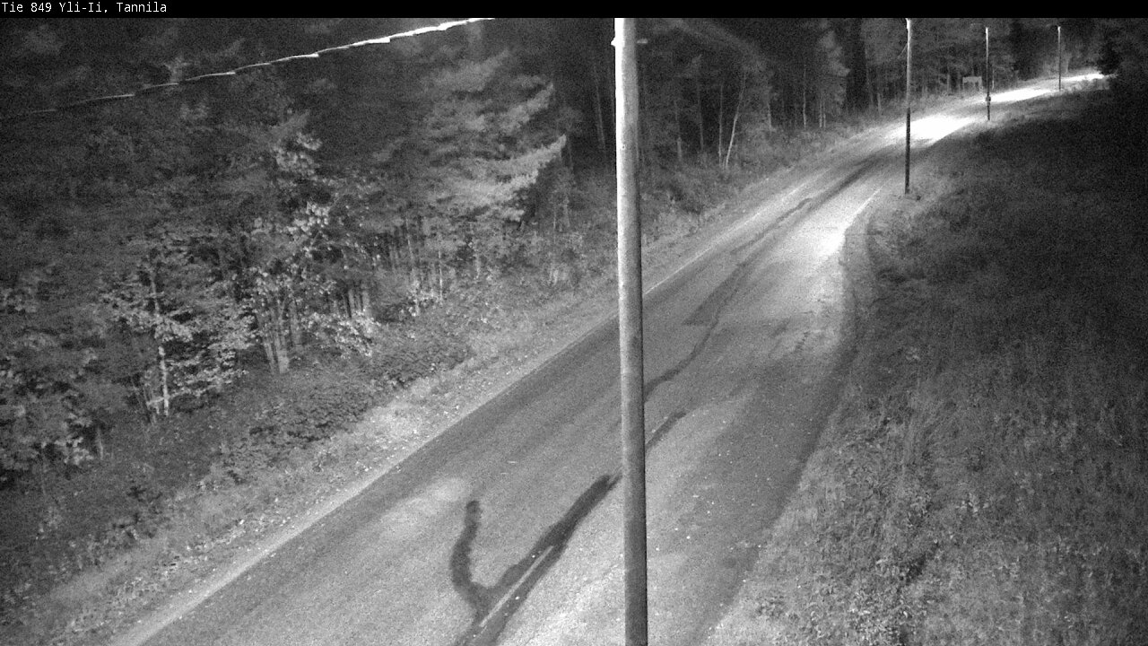Weather Camera Image Road 849 Yli-Ii, Tannila, Oulu, Pohjois-Pohjanmaa