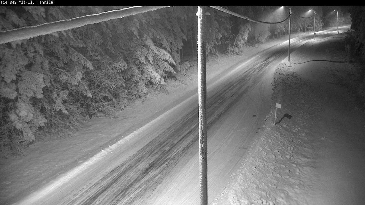 Weather Camera Image Road 849 Yli-Ii, Tannila, Oulu, Pohjois-Pohjanmaa
