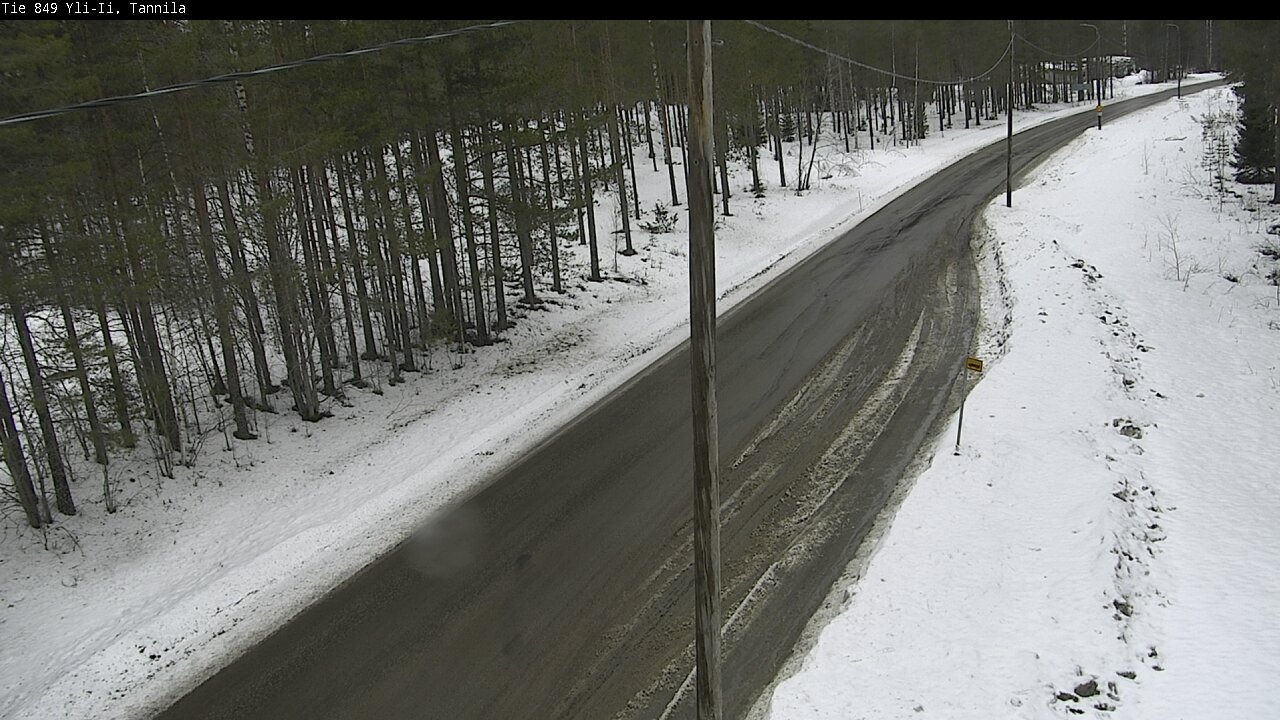 Weather Camera Image Road 849 Yli-Ii, Tannila, Oulu, Pohjois-Pohjanmaa