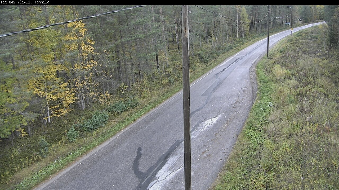 Weather Camera Image Road 849 Yli-Ii, Tannila, Oulu, Pohjois-Pohjanmaa