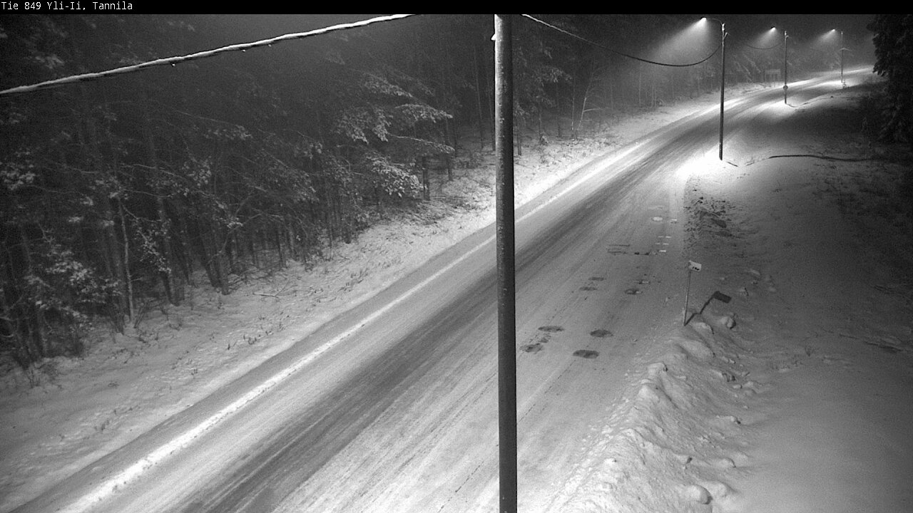 Weather Camera Image Road 849 Yli-Ii, Tannila, Oulu, Pohjois-Pohjanmaa