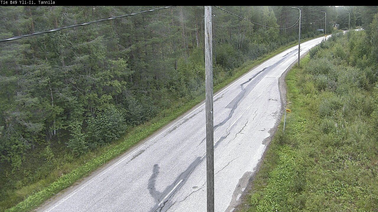 Weather Camera Image Road 849 Yli-Ii, Tannila, Oulu, Pohjois-Pohjanmaa